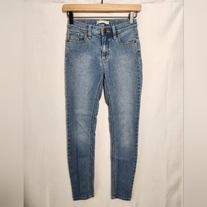 Free People High-Rise Skinny Jeans, size 24